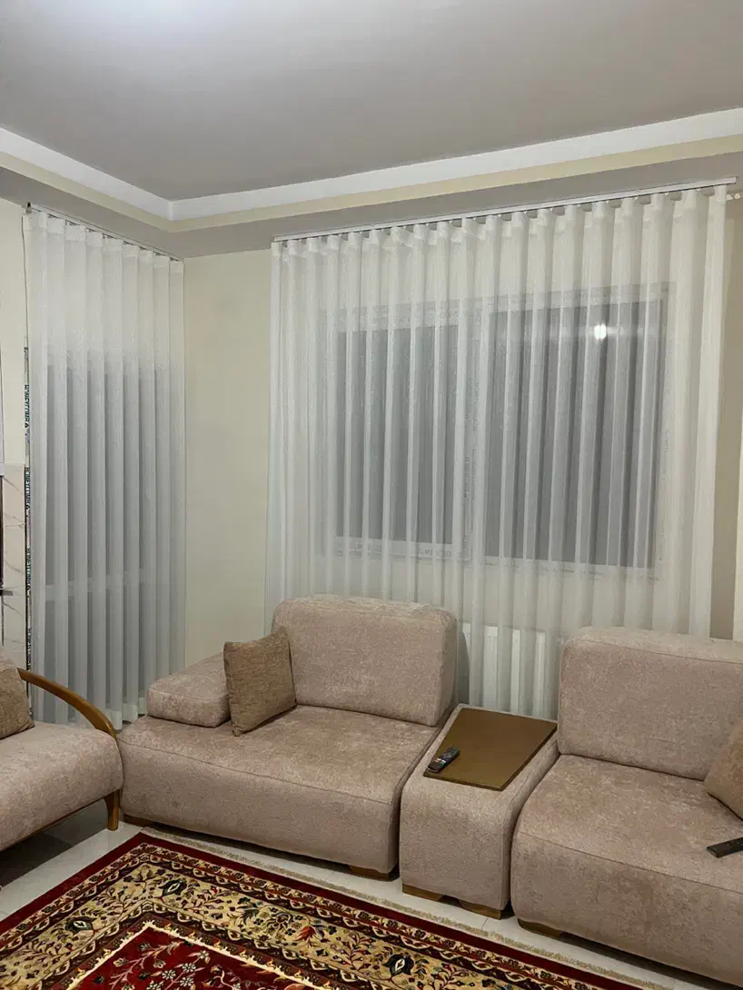 پرده مینیمال پانچ زبرا اقساط|پرده، رانر، رومیزی|رشت, شالکو|دیوار