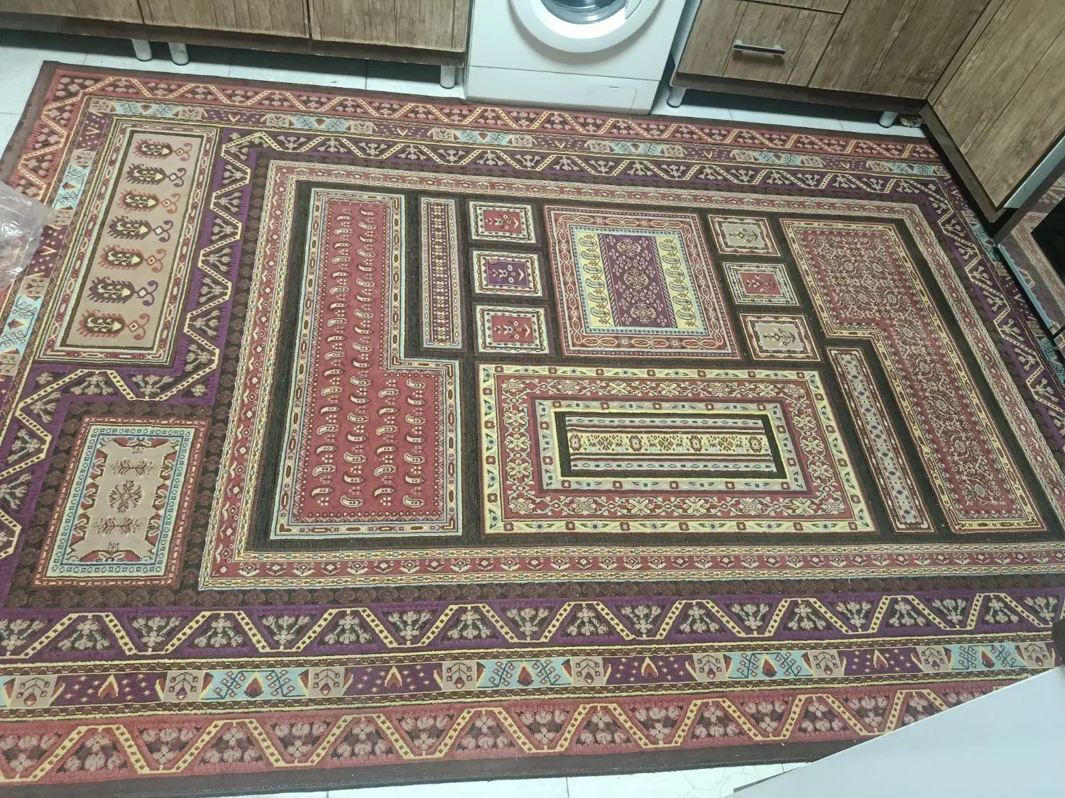 3عددگلیم فرش طرح برجسته|گلیم، جاجیم، گبه|همدان, |دیوار