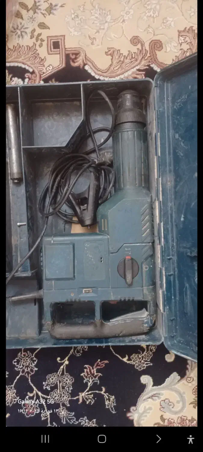 پیکور ۱۱کیلویی دوکاره بوش در حدمدل GBH11de|ابزارآلات|بیرجند, |دیوار