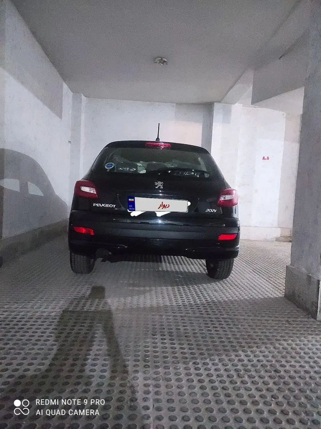 207پانا دندانی|خودرو سواری و وانت|صدرا-فارس, فاز ۲|دیوار