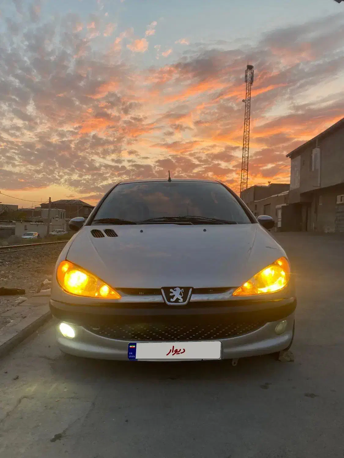 ۲۰۶ مدل ۸۲ تیپ ۲|خودرو سواری و وانت|مراغه, |دیوار