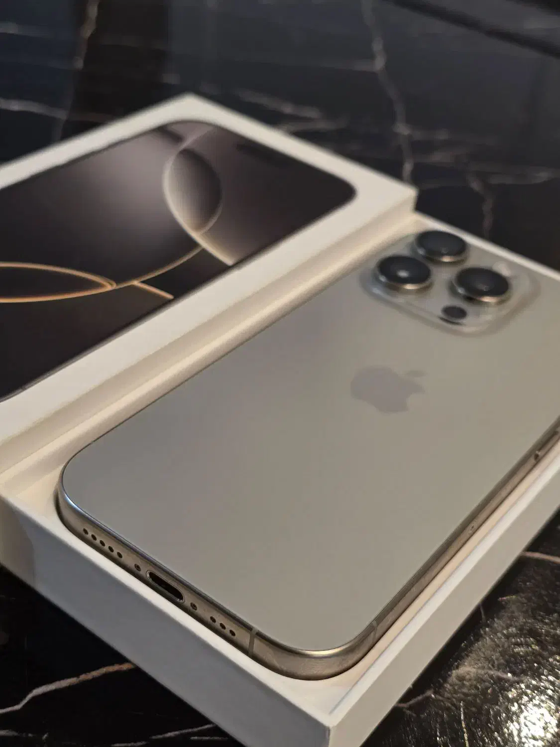 آیفون ۱۶ پرو ۲۵۶ تیتانیوم نچرال|موبایل|تهران, مرزداران|دیوار