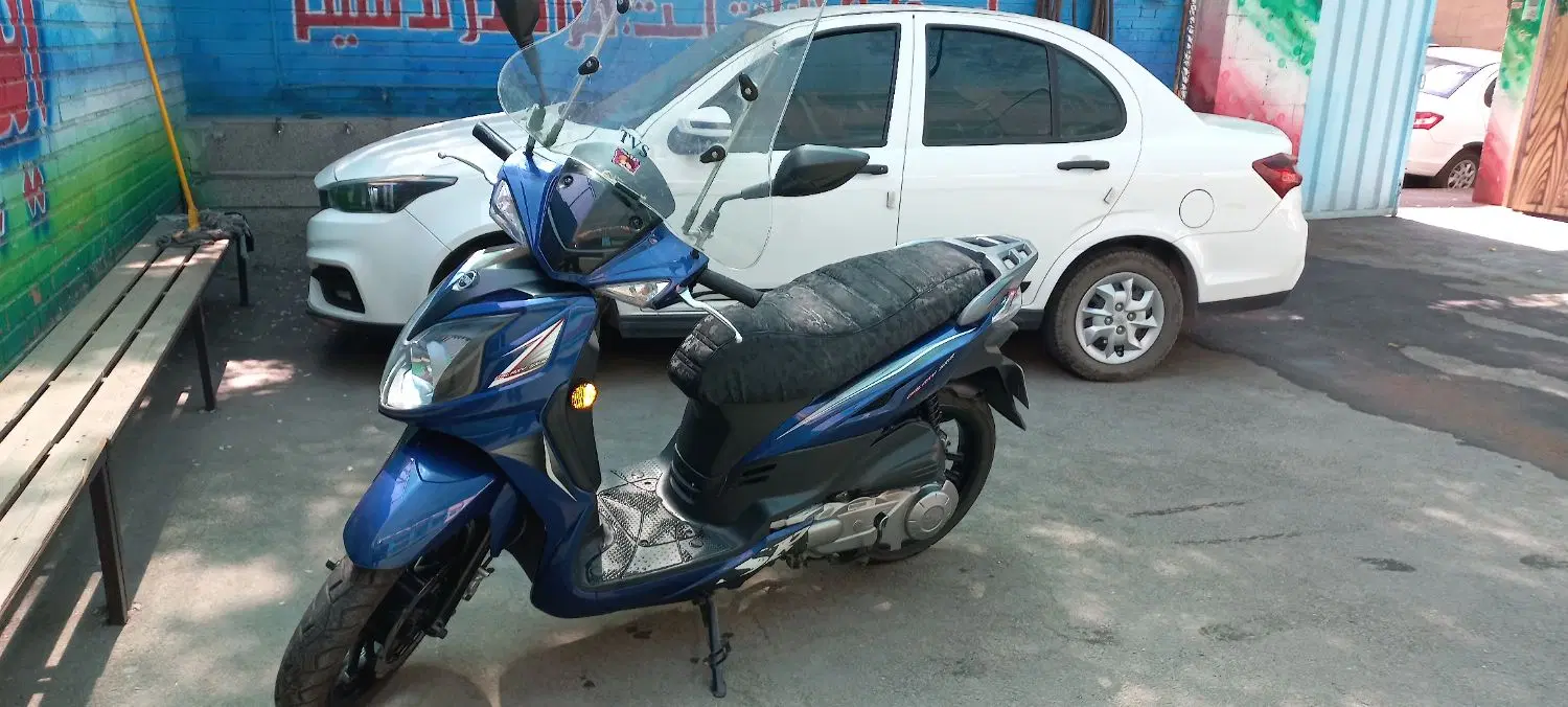 گلکسی sr200 درحد صفر|موتورسیکلت|تهران, یاخجی آباد|دیوار