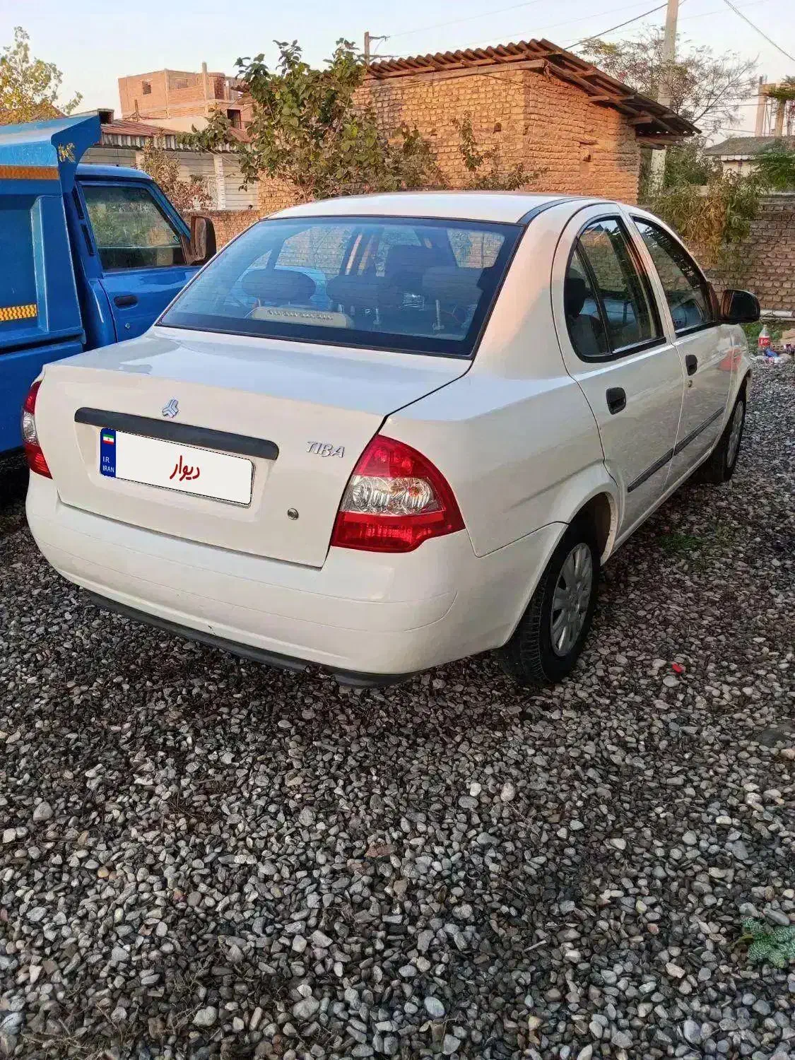 تیبا۱سفیدمدل400|خودرو سواری و وانت|آق قلا, |دیوار