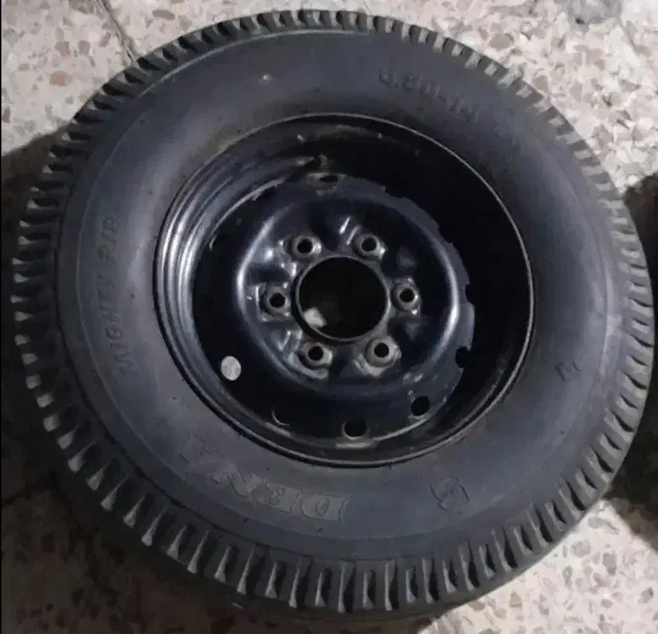 رینگ فابریک در حدنو مزدا وانت + ۴حلقه لاستیک|قطعات یدکی و لوازم جانبی|میاندوآب, |دیوار