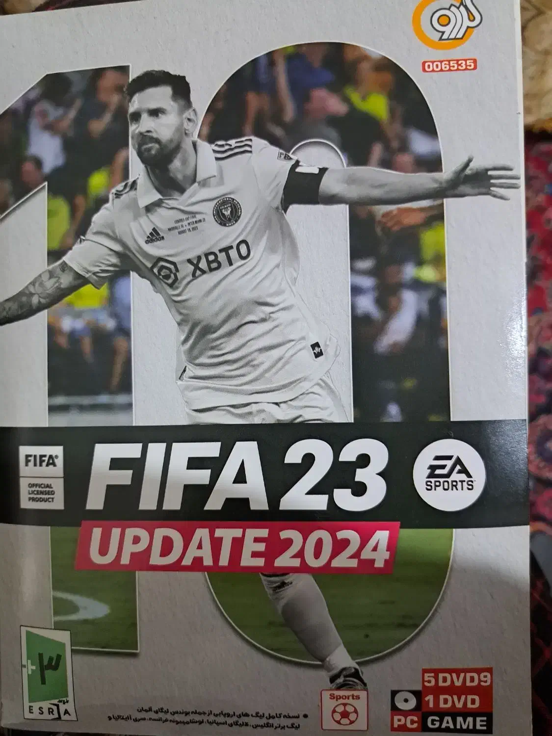 سی دی بازی فوتبال کامپیوتر فیفا ۲۰۲۴|کنسول، بازی ویدئویی و آنلاین|زنجان, |دیوار