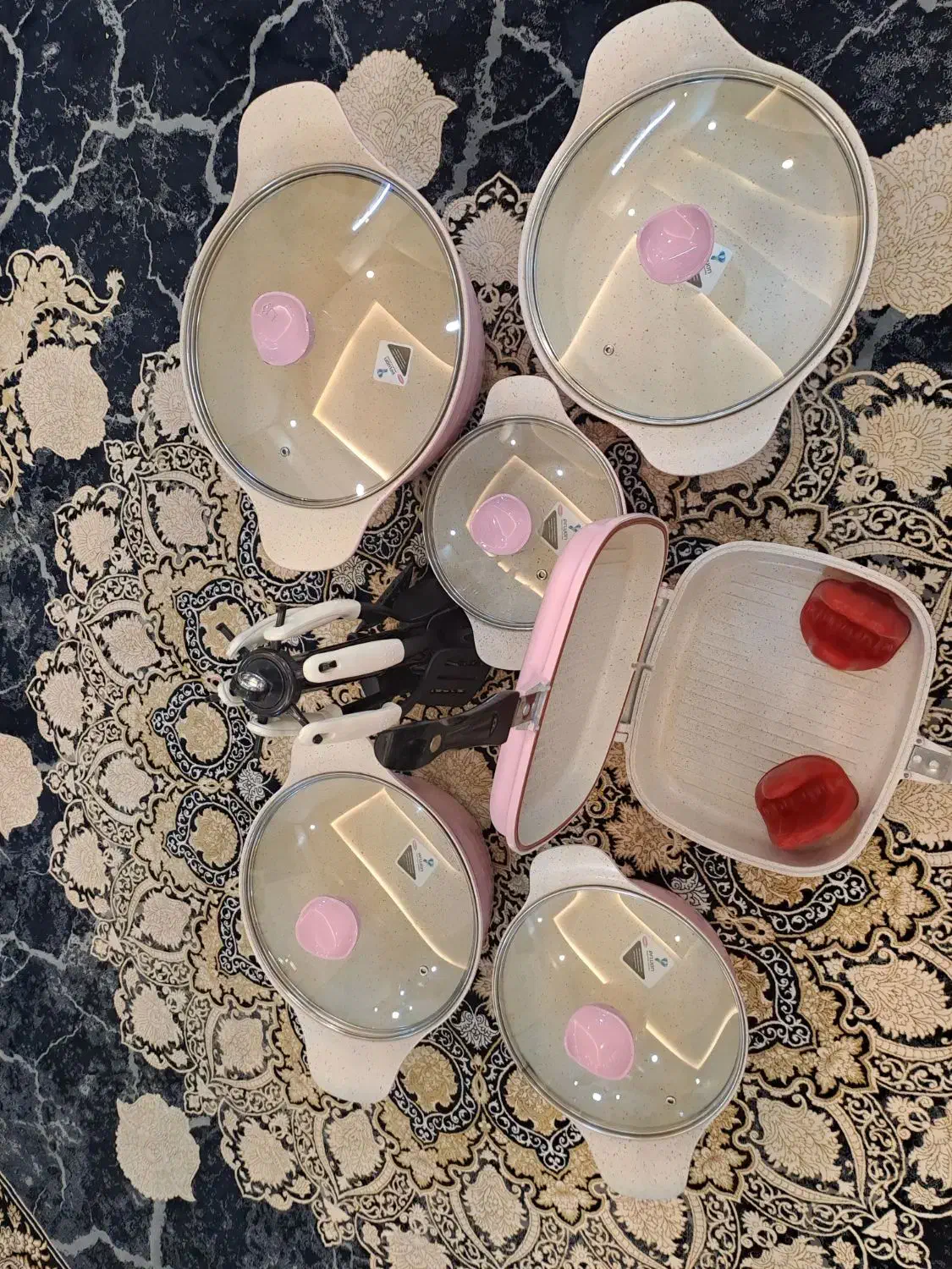 قابلمه چدن گرانیت|ظروف پخت‌وپز|مشهد, رده|دیوار