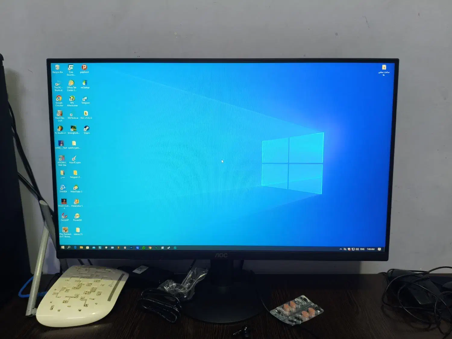 مانیتور 27اینچ|قطعات و لوازم جانبی رایانه|قرچک, شهرک طلائیه|دیوار