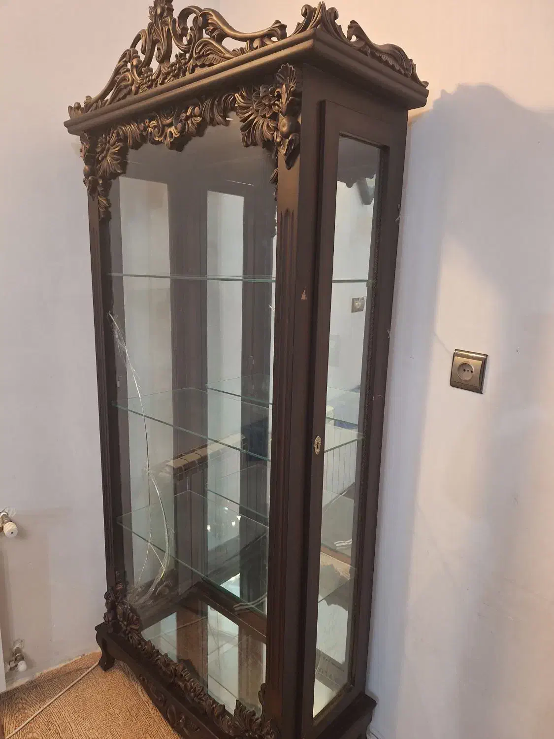 بوفه چوب|بوفه، ویترین، کنسول|خوی, |دیوار