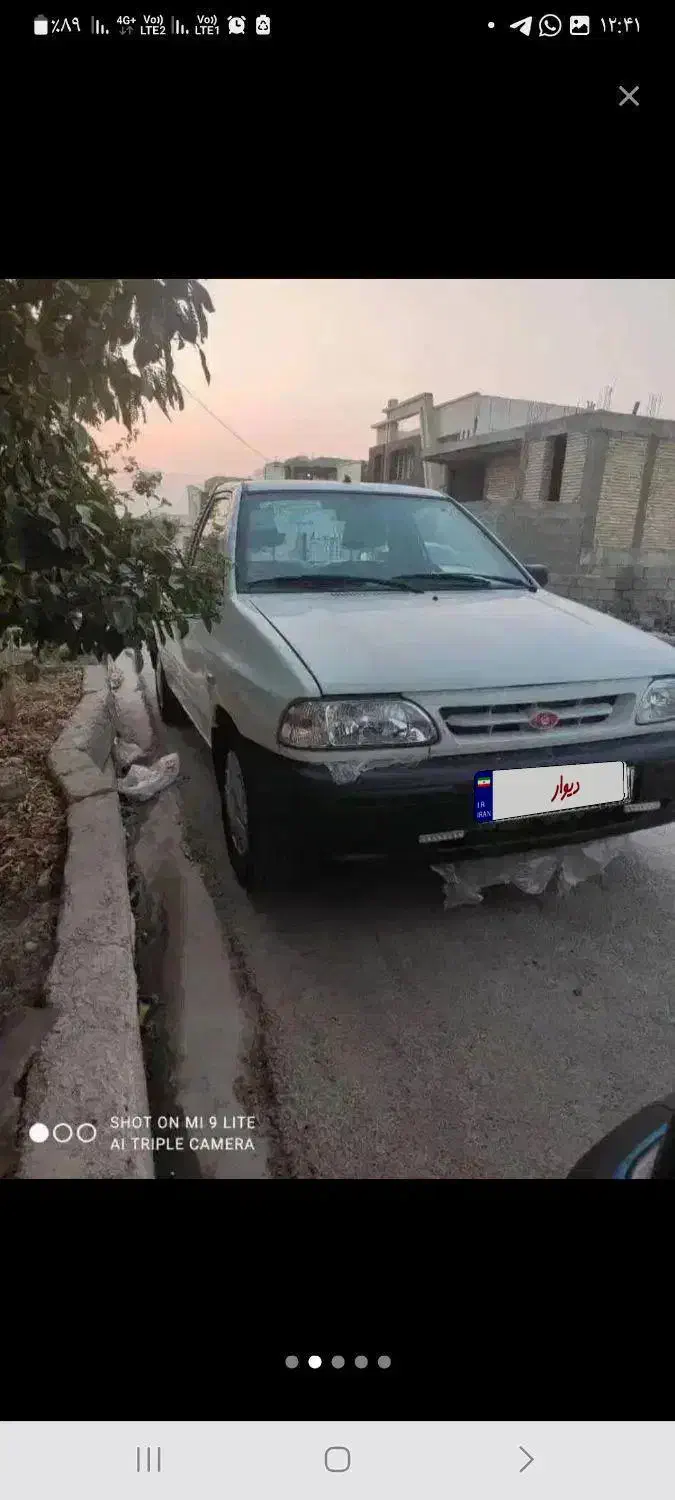 پراید وانت پاششی ۱۴۰۴|خودرو سواری و وانت|خورموج, |دیوار