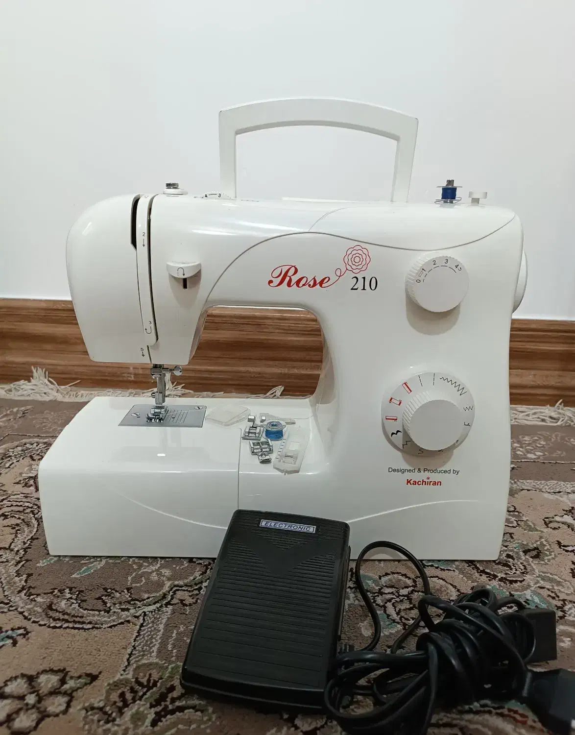 چرخ خیاطی کاچیران مدل رز ۲۱۰|چرخ خیاطی و ریسندگی|قم, حنیف نژاد|دیوار