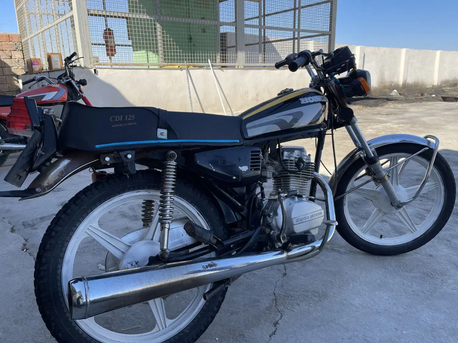 یک دستگاه متو 125 نیرو متور در حت خوشک|موتورسیکلت|گنبد کاووس, |دیوار