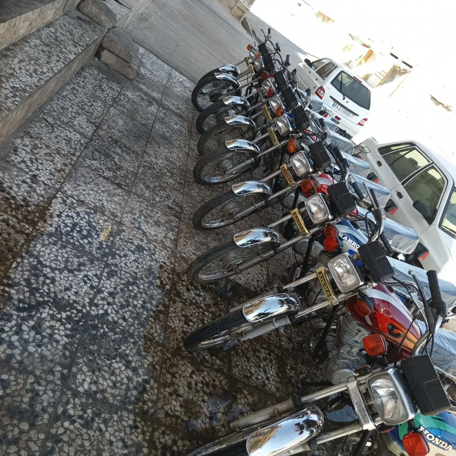 مزایده. هندا. ۱۲۵|موتورسیکلت|شیراز, داریون|دیوار