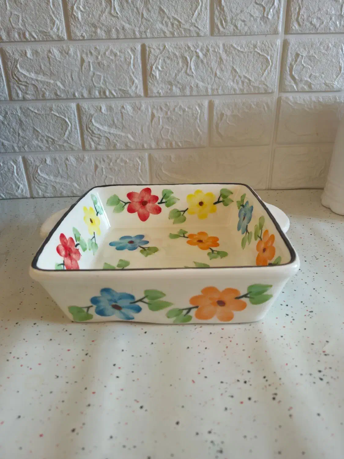 فروش ظرف پذیرایی گلدار سرامیکی|ظروف سرو و پذیرایی|شیراز, پودنک|دیوار