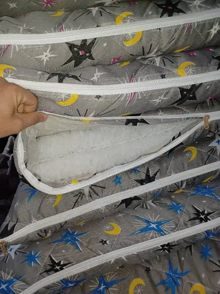 تشک دوبل زیپ دار قطر ۱۰ سانتی متر|رختخواب، بالش، پتو|گرگان, |دیوار