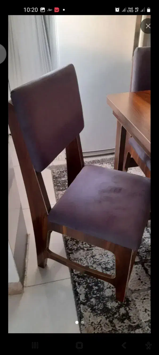 میز ناهارخوری ۴ نفره|میز و صندلی غذاخوری|لنگرود, |دیوار