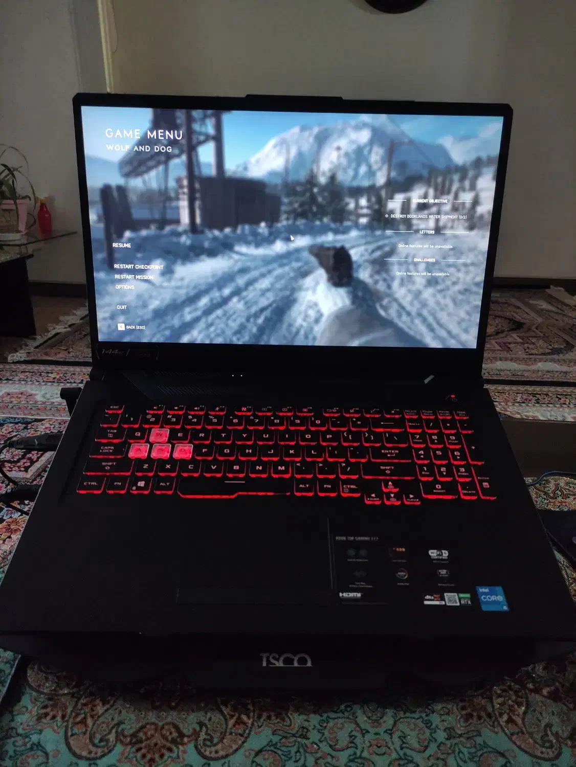 لپتاب تاف گیمینگ اف17|رایانه همراه|اصفهان, بهارستان|دیوار