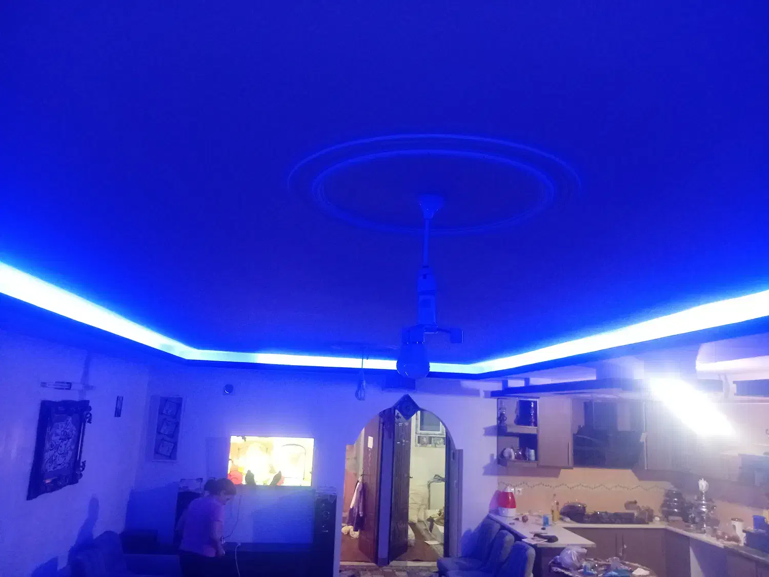 لامپ شلنگی|ریسه و چراغ تزئینی|گلپایگان, |دیوار