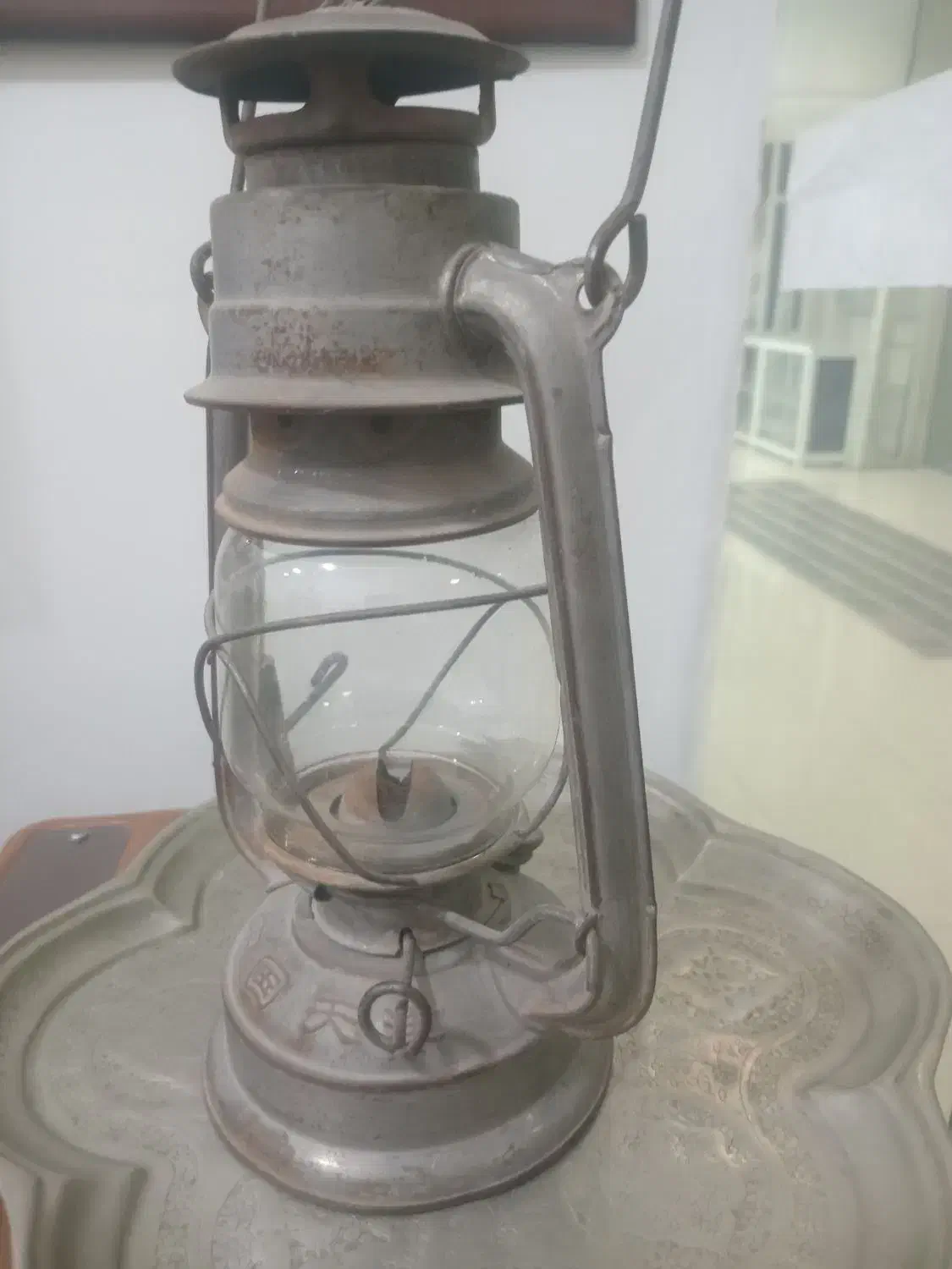 سینی ورشو حدود ۲۰۰ سال پیش|کلکسیون اشیاء عتیقه|بومهن, |دیوار