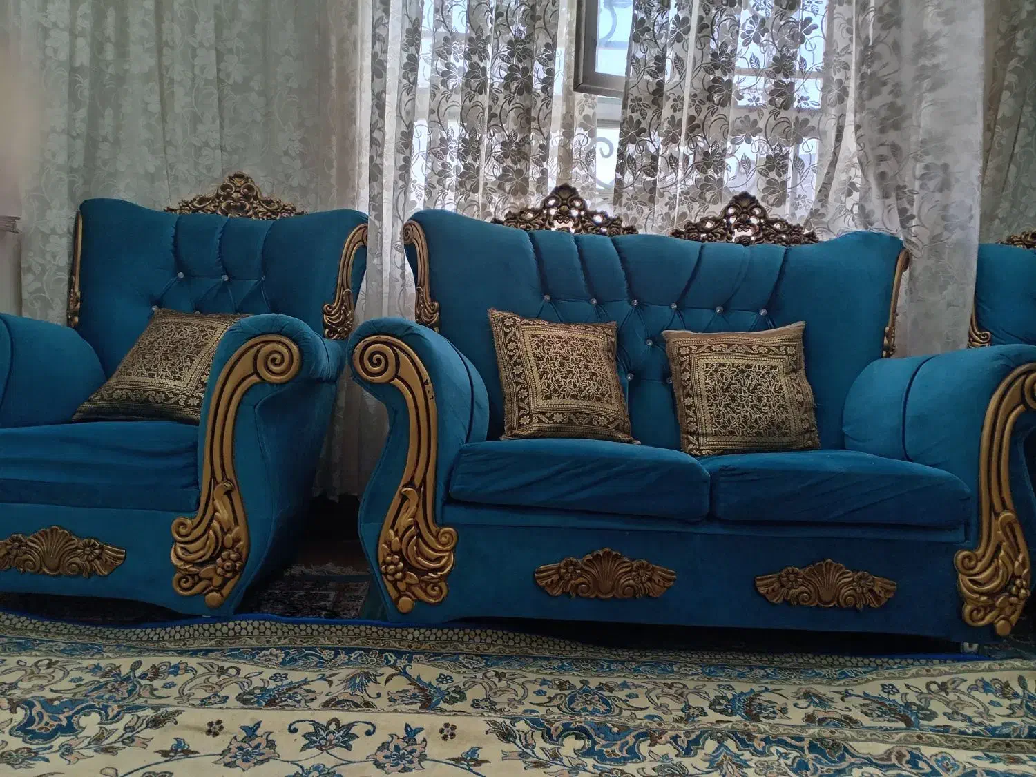 مبل 7نفره|مبلمان خانگی و میز عسلی|گناباد, |دیوار