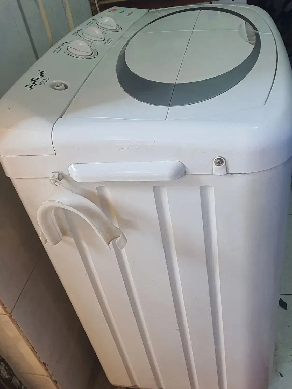 ماشین لباسشویی سانی ۸ کیلویی فقط ۵ میلیون|ماشین لباسشویی و خشک‌کن لباس|اسلام‌شهر, صادقیه|دیوار