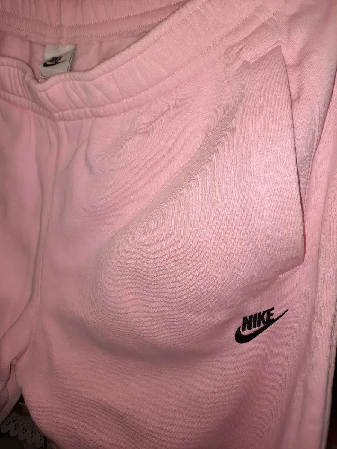 شلوار نایکاورجینال سایز بزرگ رنگ صورتی روشن|لباس|بابل, |دیوار