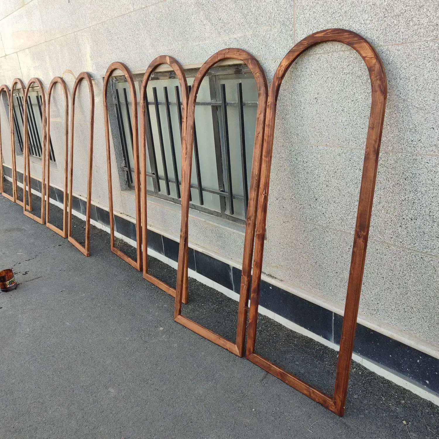 آیینه قدی تمام چوب|آینه|بیرجند, |دیوار