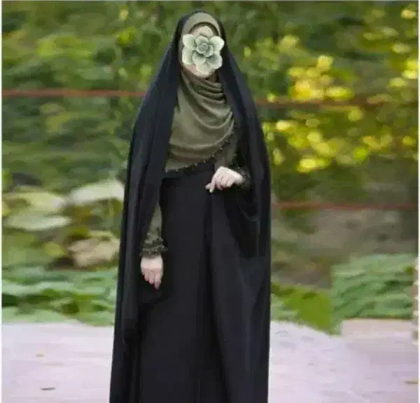 چادر قجری یا کمری|لباس|قم, شهید صیاد شیرازی|دیوار