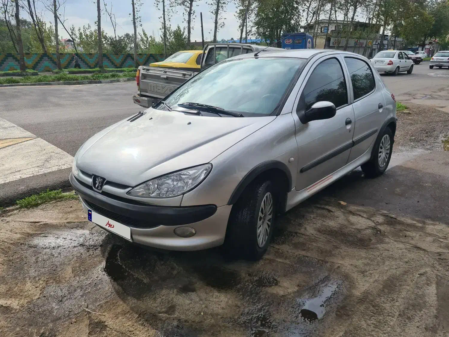 پژو 206 مدل ۸۳ فوق العاده سالم|خودرو سواری و وانت|رشت, شکار اسطلخ|دیوار