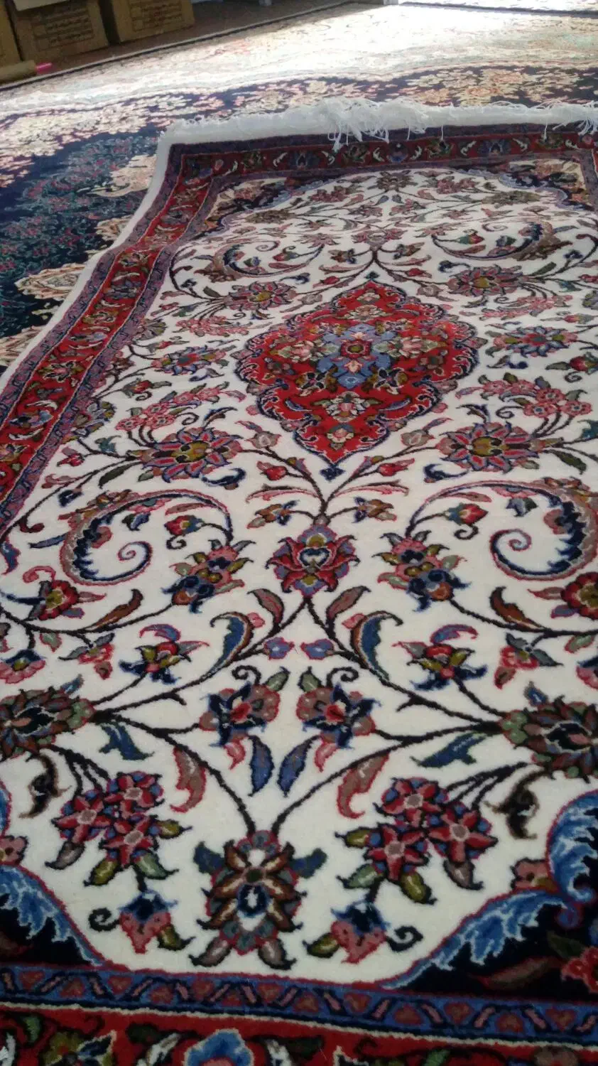 یک تخته فرش 10گره 20گره 160رج قیمت 18تومان|فرش|اراک, |دیوار