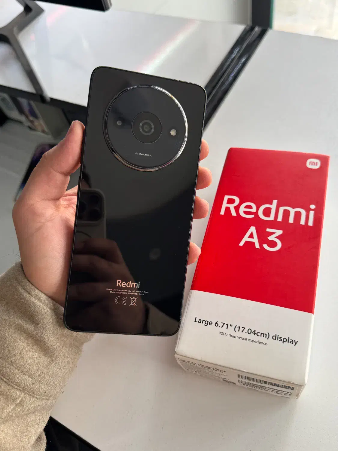 شیائومی Redmi A3 رنگ مشکی|موبایل|اصفهان, کساره|دیوار