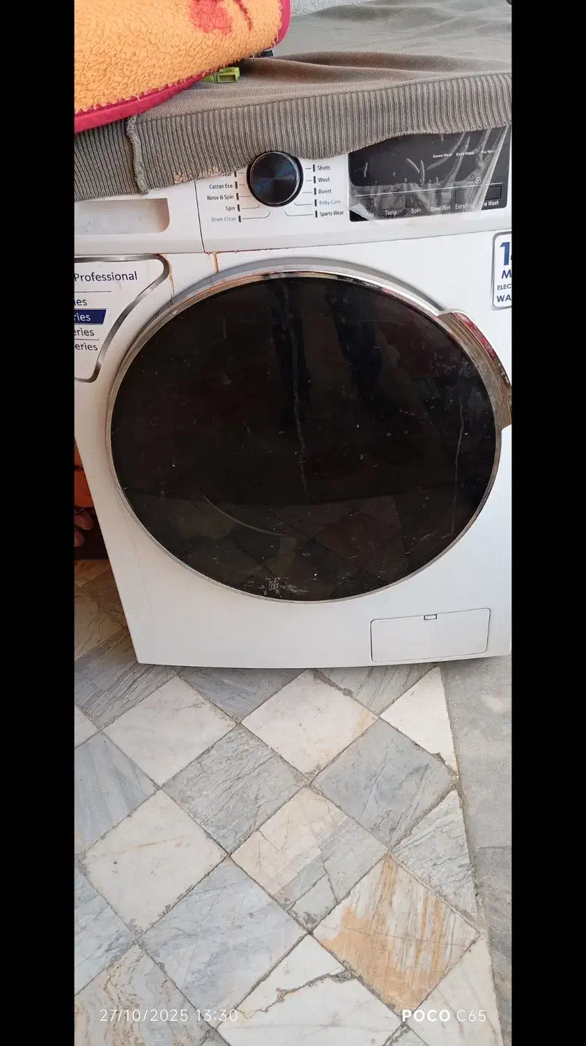 پاکشوما ۷ کیلویی یکسال کارکرده|ماشین لباسشویی و خشککن لباس|خمین, |دیوار