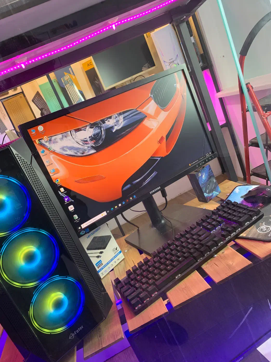 فول پکیج +مانیتور +i5 +RTX 1650|رایانه رومیزی|اهواز, گلستان|دیوار