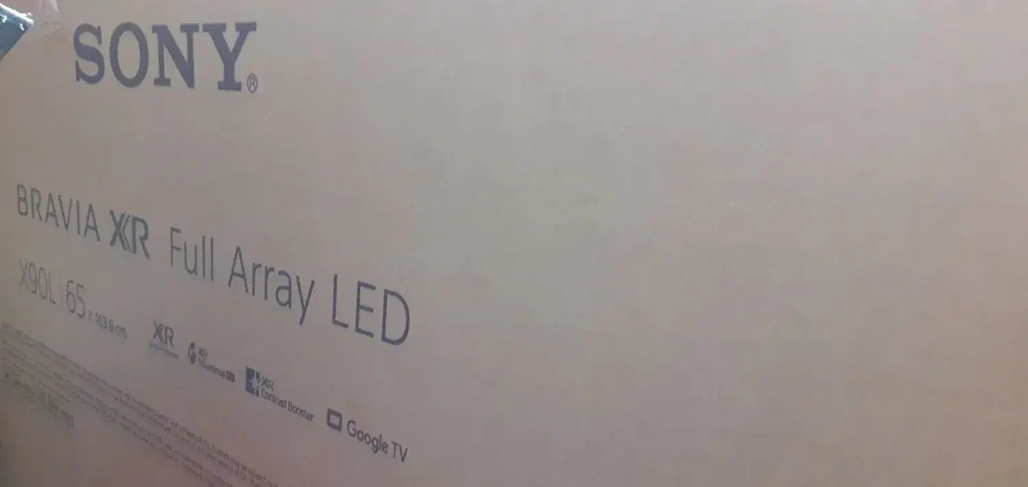 کارتون تلویزیون SONY مدل X90L|تلویزیون و پروژکتور|اسلامشهر, مظفریه|دیوار