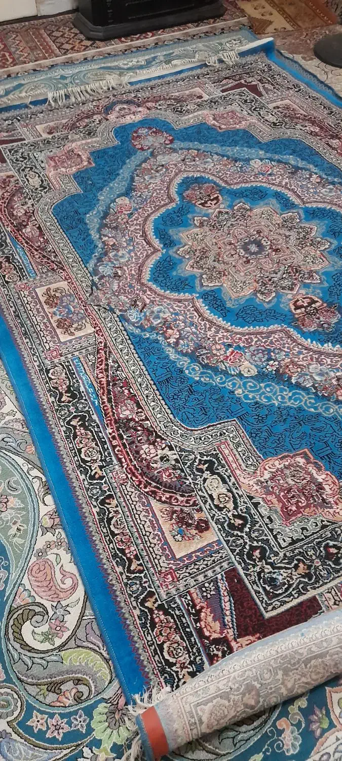 فرش نسیم گل کاشان ۲عدد ۶ متری|فرش|چهاردانگه (تهران), |دیوار