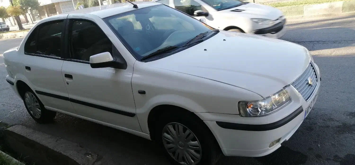 سمند سفید دوگانه کارخانه. مدل 95|خودرو سواری و وانت|گرگان, |دیوار