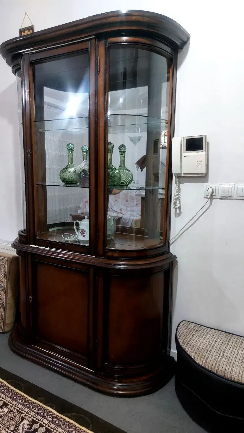 بوفه دوتیکه|بوفه، ویترین، کنسول|محمدیه-قزوین, |دیوار