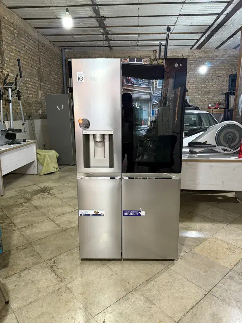 یخچال فریزر ساید بای ساید آکبند نمایشگاهی LG|یخچال و فریزر|تهران, شهرک شریعتی|دیوار