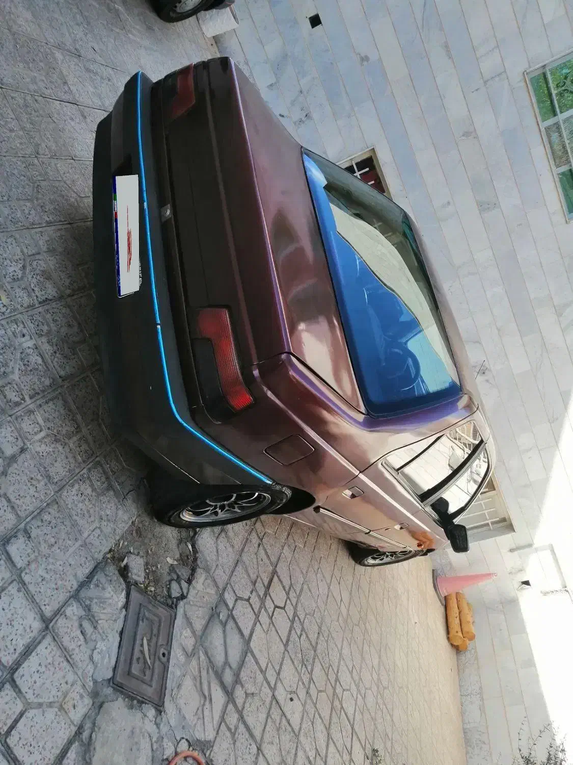 فروش پژو عنابی 1800 انژکتوردوررنگ|خودرو سواری و وانت|اندیشه, اندیشه فاز ۳|دیوار