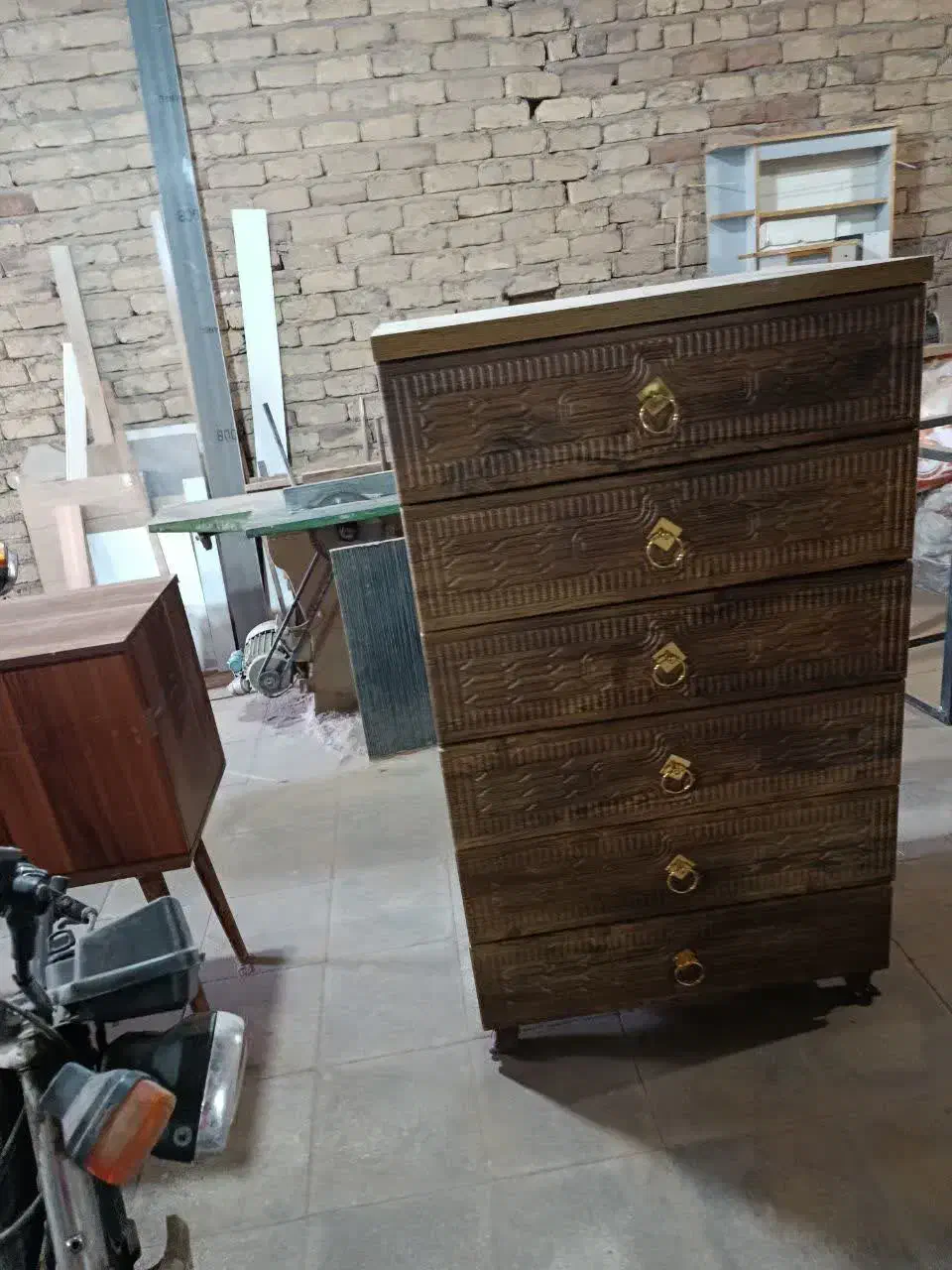 دراور هفت ۶کشو ام دی اف وکیوم|جاکفشی، کمد، دراور|قم, قلعه کامکار|دیوار