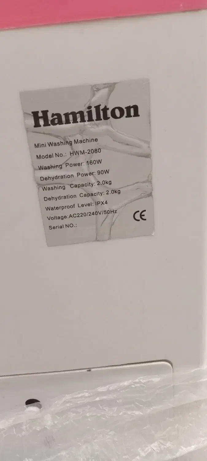 مینی واش همیلتون ساخت امریکا عالییبی|ماشین لباسشویی و خشک‌کن لباس|اصفهان, کردآباد|دیوار