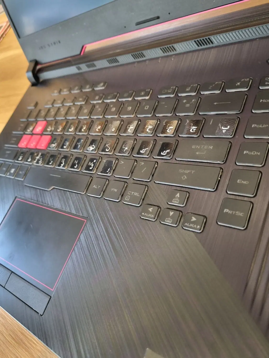 لپ تاپ گیمینگ asus rog g512|رایانه همراه|قم, جهان بینی|دیوار