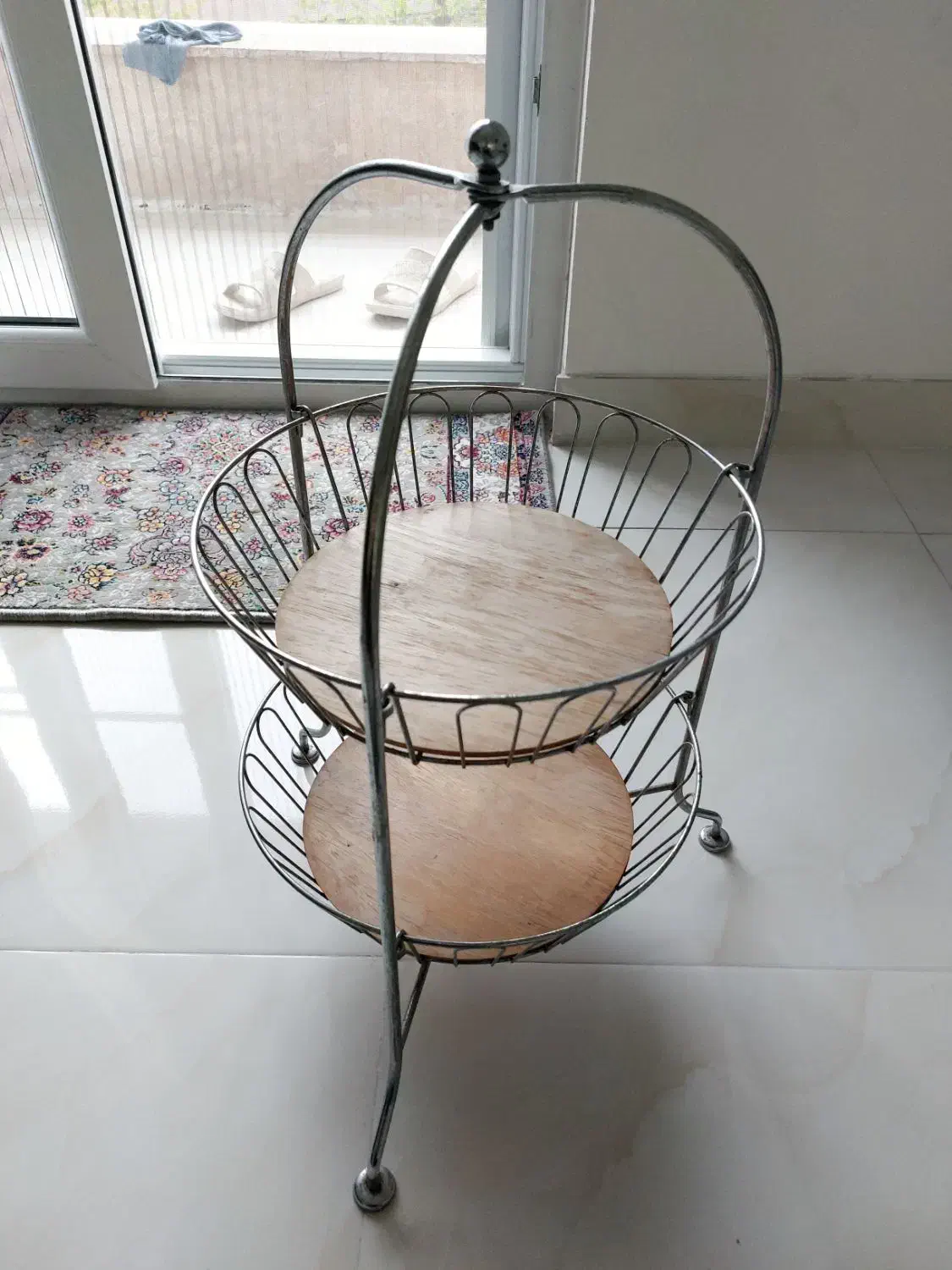 جای زمینی پیاز استیل دوطبقه|آبچکان و نظمدهنده ظروف|صومعهسرا, |دیوار