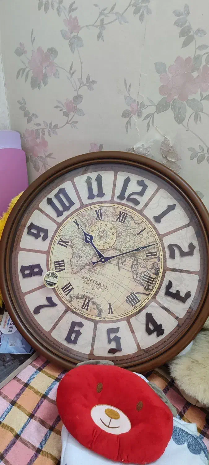 ساعت دیواری دو موتوره|ساعت دیواری و تزئینی|مشهد, آزادشهر|دیوار