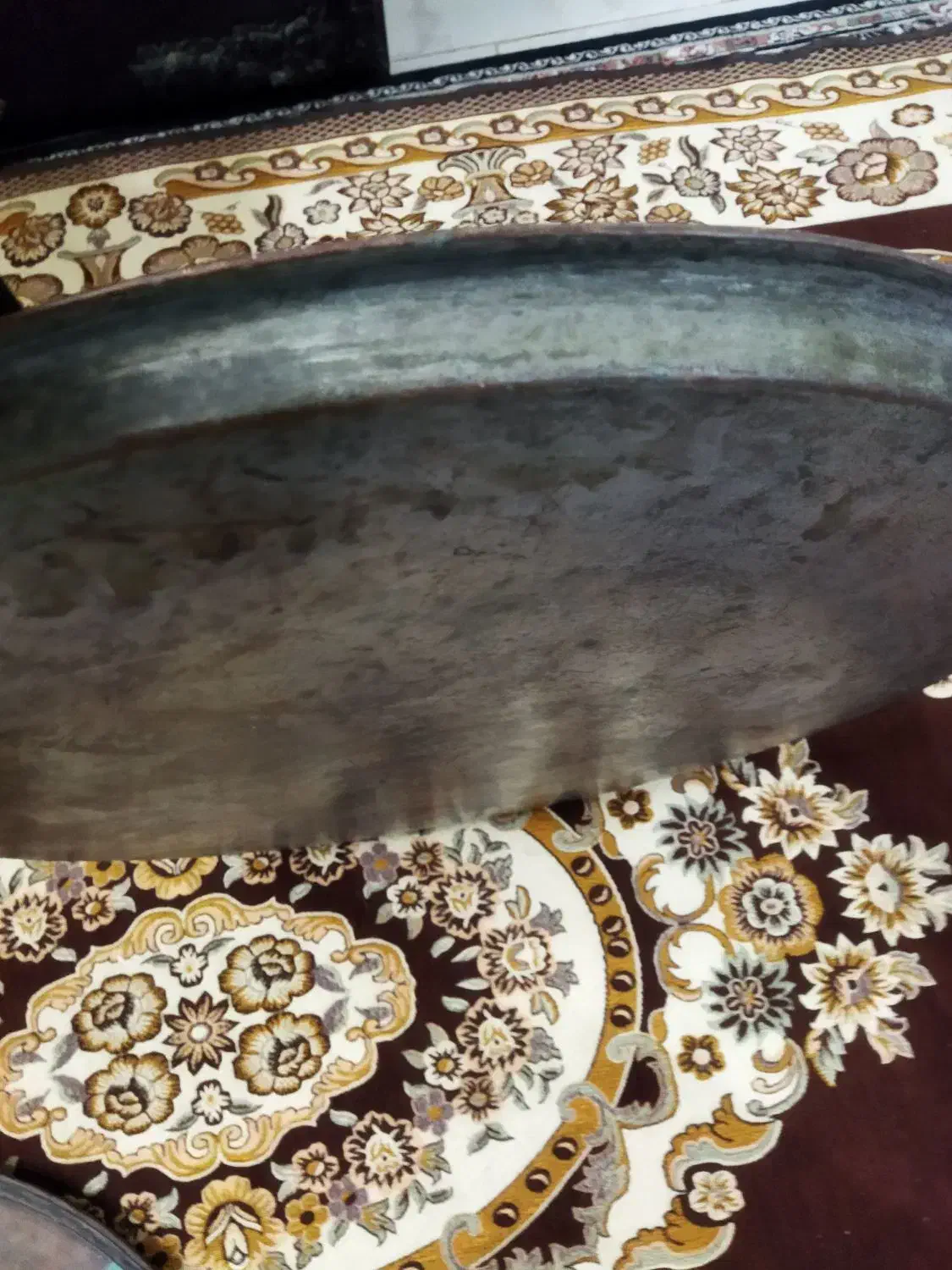 مجمع مسی رشته خوشکار|کلکسیون اشیاء عتیقه|لاهیجان, بوجایه|دیوار