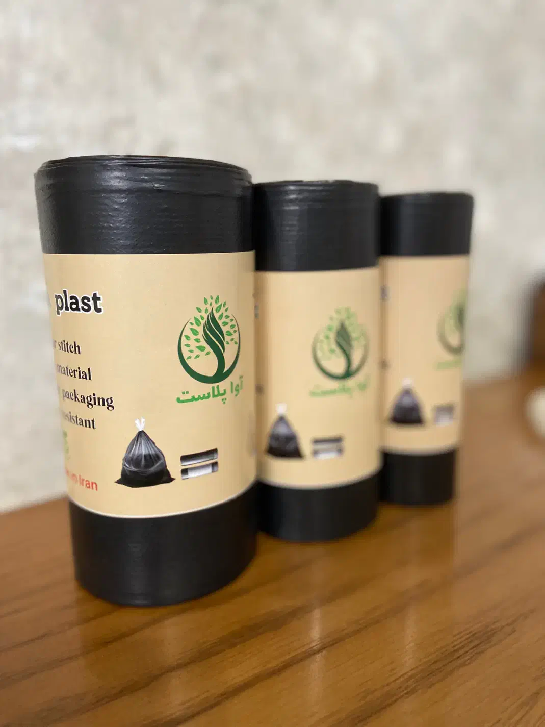 کیسه زباله|ظروف نگهدارنده، پلاستیکی، یک‌بارمصرف|پاکدشت, پاکدشت (مامازند)|دیوار