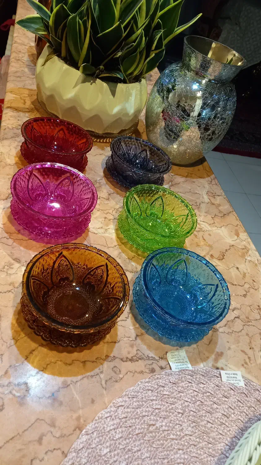 آجیل خوری یلدایی میناکاری موسوی  آباژور چینی طوس|ظروف سرو و پذیرایی|تهران, محمودیه|دیوار