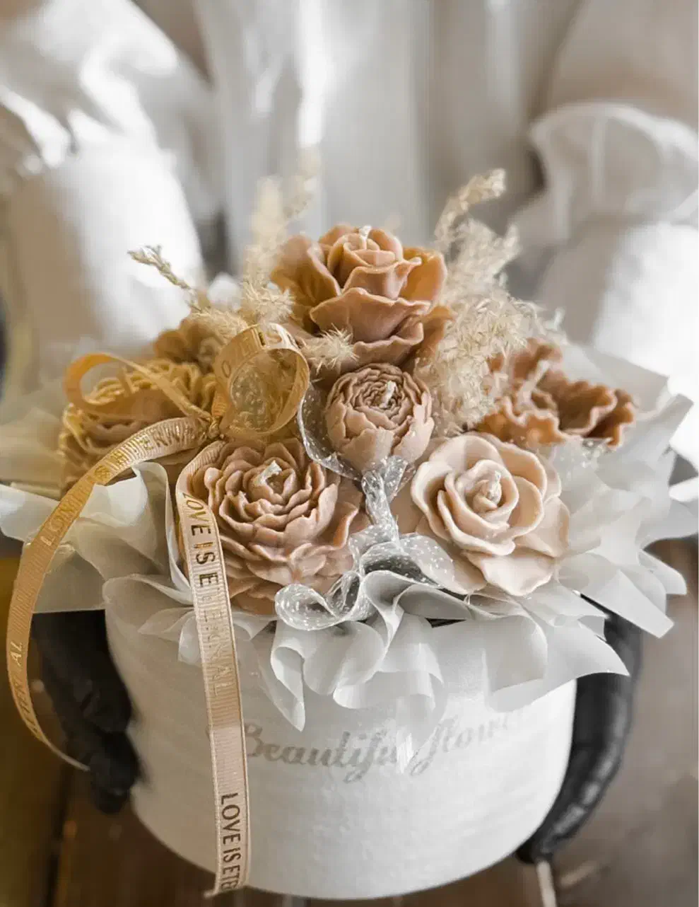 باکس گل روز مادر و شمعای یلدا|صنایع دستی و سایر لوازم تزئینی|اندیشه, اندیشه فاز ۱|دیوار