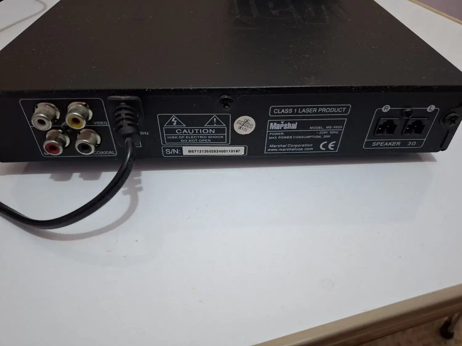 دی وی دی پلیر فلش خور مارشال|پخش‌کننده DVD و ویدیو|شیراز, معالی‌آباد|دیوار