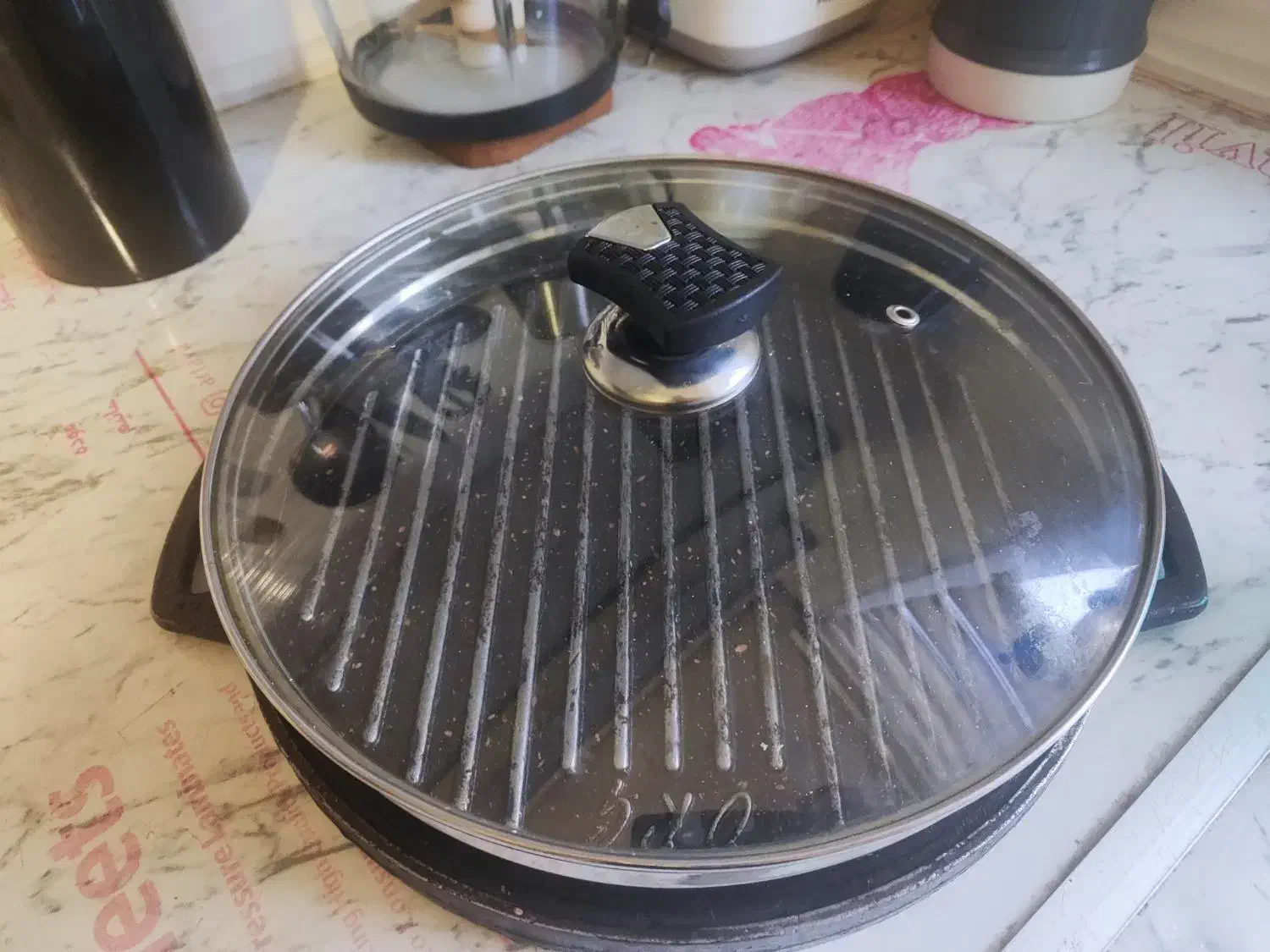 صحفه گریل چدن و یونیک استیل|ظروف پختوپز|ری, دولتآباد|دیوار